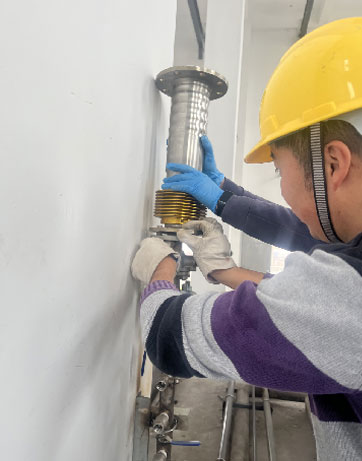 上上電纜公司現(xiàn)場安裝圖示